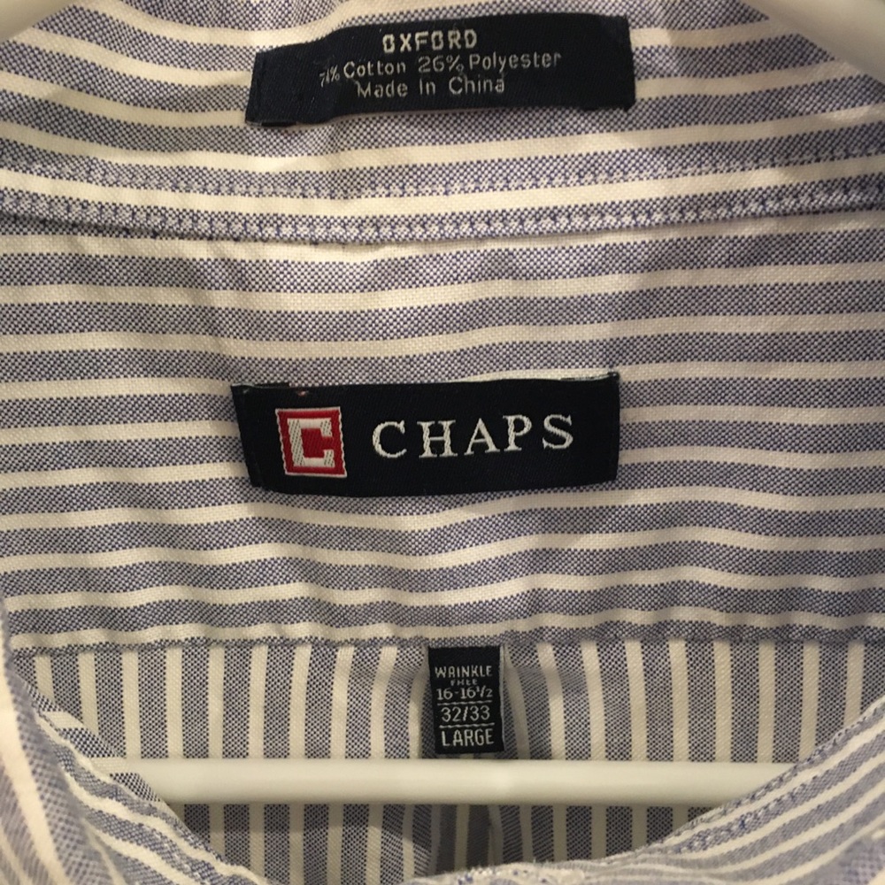 3/$25 Chaps Button Down - Picture 2 of 4